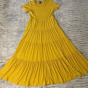 Chelsea & Theodore Yellow Dress